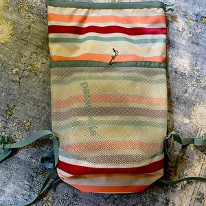 Patagonia Travel Roll Top Backpack (35 L) water resistant material